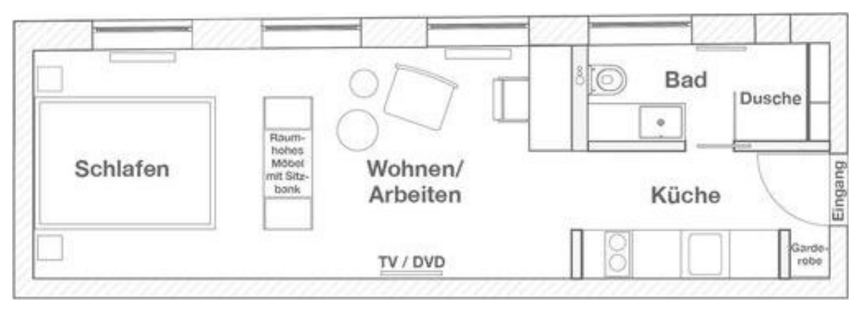 Floor plan XS – Annex